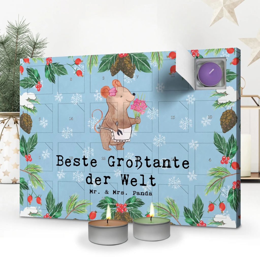 Duftkerzen Adventskalender Maus Beste Großtante der Welt Adventskalender, Kerzen Adventskalender, Duftkerzen Adventskalender, für, Dankeschön, Geschenk, Schenken, Geburtstag, Geburtstagsgeschenk, Geschenkidee, Danke, Bedanken, Mitbringsel, Freude machen, Geschenktipp, Großtante, Grosstante, Tante, Lieblingstante, Familie, Schwester, Tanten, Kleinigkeit, Beste, Nichte, Neffe, Groß