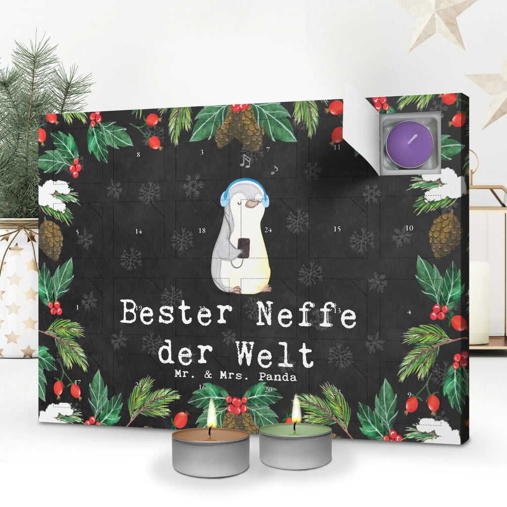 Duftkerzen Adventskalender Pinguin Bester Neffe der Welt Adventskalender, Kerzen Adventskalender, Duftkerzen Adventskalender, für, Dankeschön, Geschenk, Schenken, Geburtstag, Geburtstagsgeschenk, Geschenkidee, Danke, Bedanken, Mitbringsel, Freude machen, Geschenktipp, Neffe, Onkel, Tante, Patentante, Patentonkel, Patenkind, Taufe, Sohn der Schwester, Sohn des Bruders, Bester