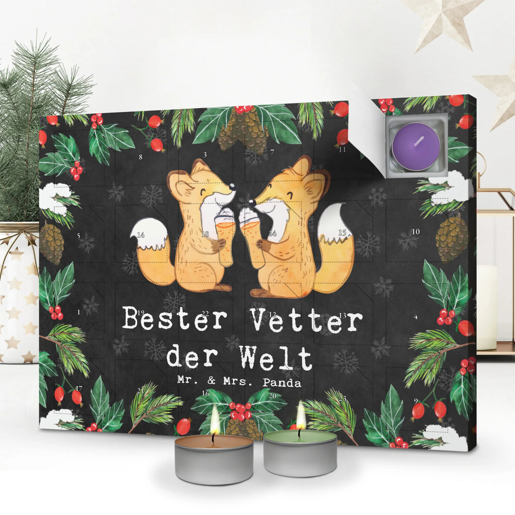 Duftkerzen Adventskalender Fuchs Bester Vetter der Welt Adventskalender, Kerzen Adventskalender, Duftkerzen Adventskalender, für, Dankeschön, Geschenk, Schenken, Geburtstag, Geburtstagsgeschenk, Geschenkidee, Danke, Bedanken, Mitbringsel, Freude machen, Geschenktipp, Vetter, Cousin, Kousin, Sohn von Onkel, Sohn von Tante, Familie, Verwandtschaft, Cousine