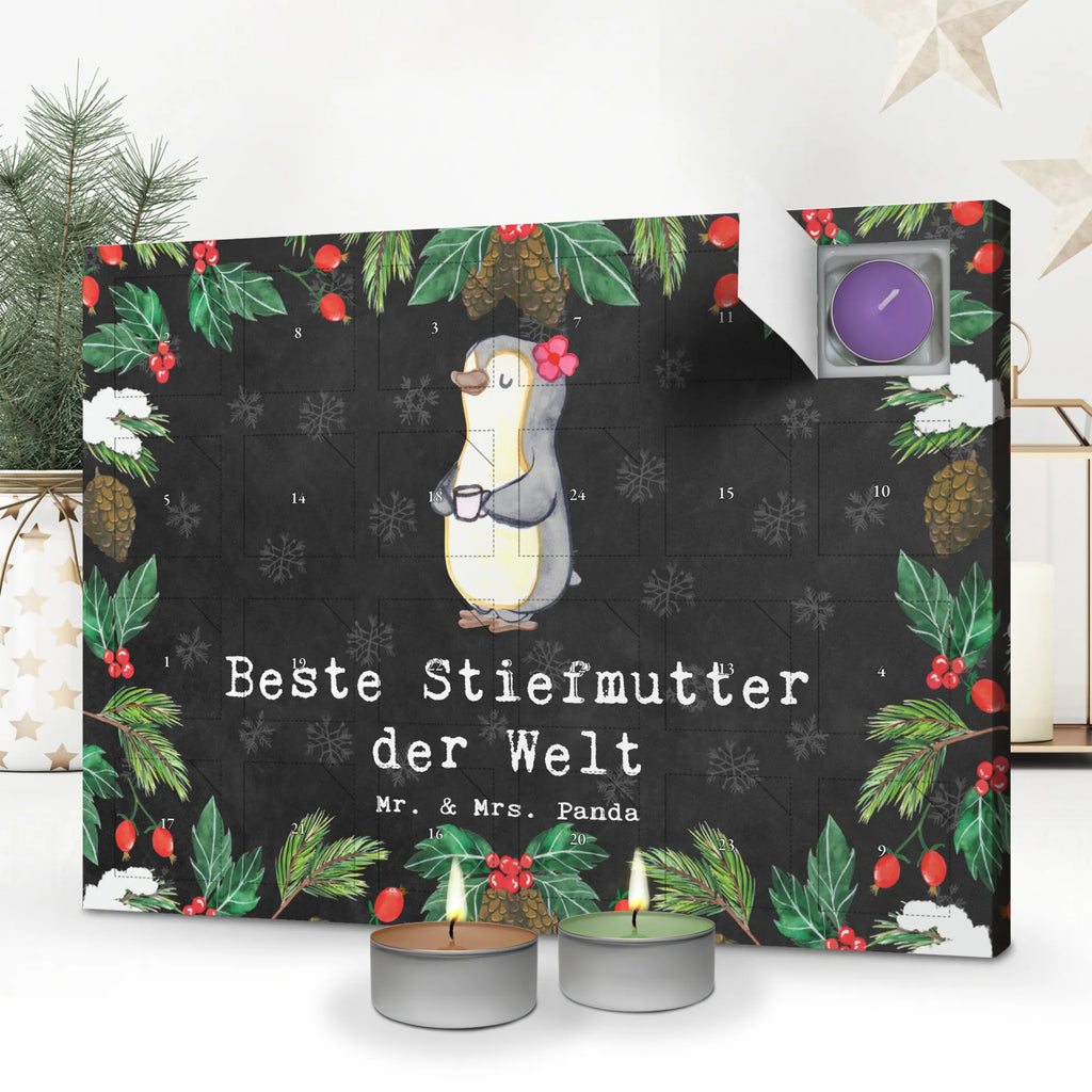 Duftkerzen Adventskalender Pinguin Beste Stiefmutter der Welt Adventskalender, Kerzen Adventskalender, Duftkerzen Adventskalender, für, Dankeschön, Geschenk, Schenken, Geburtstag, Geburtstagsgeschenk, Geschenkidee, Danke, Bedanken, Mitbringsel, Freude machen, Geschenktipp, Stiefmutter, Stief Mutter, Stiefmama, Mami, Mutter, Muttertag, Mutti, Mama, Tochter, Sohn, Beste