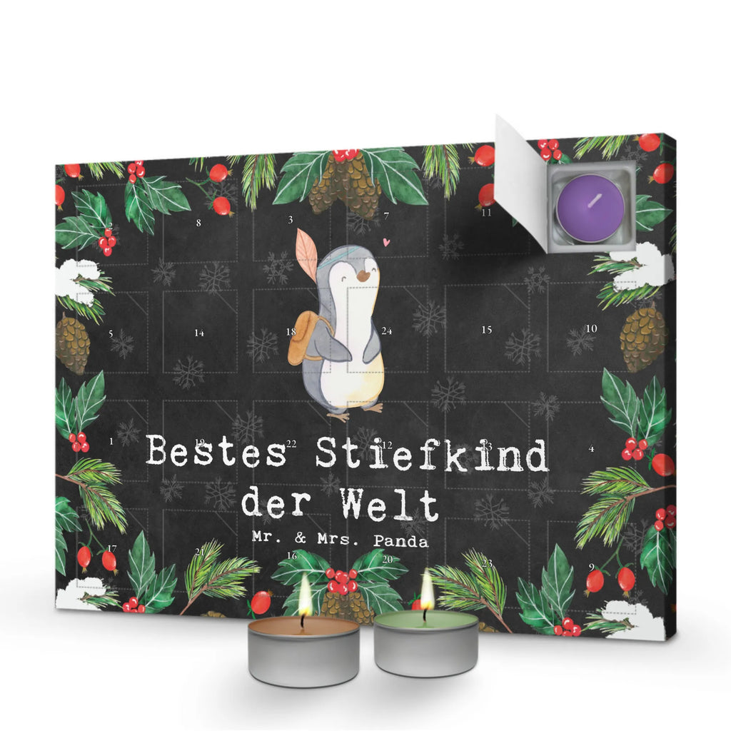 Duftkerzen Adventskalender Pinguin Bestes Stiefkind der Welt Adventskalender, Kerzen Adventskalender, Duftkerzen Adventskalender, für, Dankeschön, Geschenk, Schenken, Geburtstag, Geburtstagsgeschenk, Geschenkidee, Danke, Bedanken, Mitbringsel, Freude machen, Geschenktipp, Stiefkind, angeheiratet, Kinder, Kind, Kid, Kids, Kiddy, Bestes, Tochter, Sohn, Nachwuchs, Geburt, Liebling, Taufe