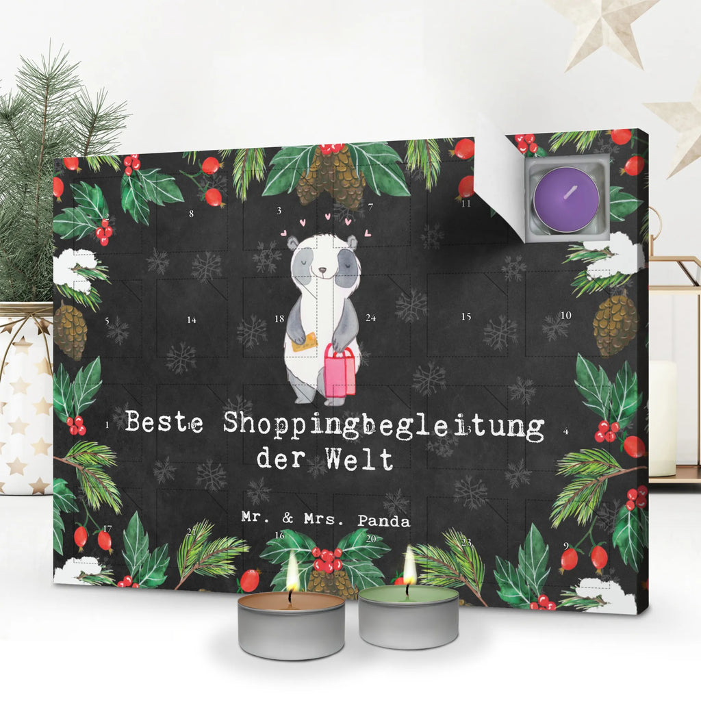 Duftkerzen Adventskalender Panda Beste Shoppingbegleitung der Welt Adventskalender, Kerzen Adventskalender, Duftkerzen Adventskalender, für, Dankeschön, Geschenk, Schenken, Geburtstag, Geburtstagsgeschenk, Geschenkidee, Danke, Bedanken, Mitbringsel, Freude machen, Geschenktipp, Shoppingbegleitung, Shoppingpartner, Begleitung, Shoppen, Partner, Freundin, Freund, bff, Shopping, Einkaufen, Shopping-Queen, Queen, Bester