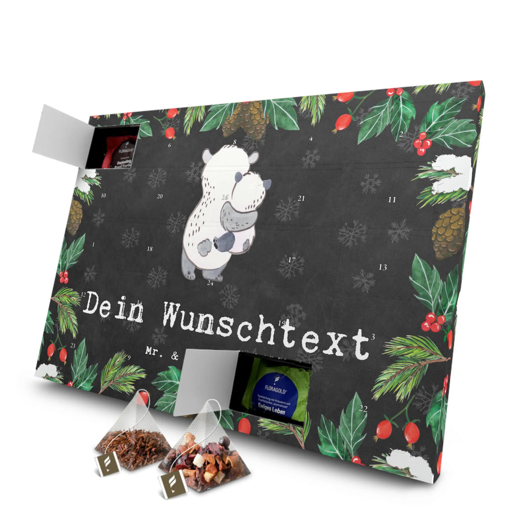 Personalisierter Tee Adventskalender Panda Beste Pflegeeltern der Welt Personalisierter Tee Adventskalender, für, Dankeschön, Geschenk, Schenken, Geburtstag, Geburtstagsgeschenk, Geschenkidee, Danke, Bedanken, Mitbringsel, Freude machen, Geschenktipp, Pflegeeltern, Pflegekind, Adoption, Eltern, Mama, Papa, Mami, Papi, Familie, Elternpaar, Mama und Papa