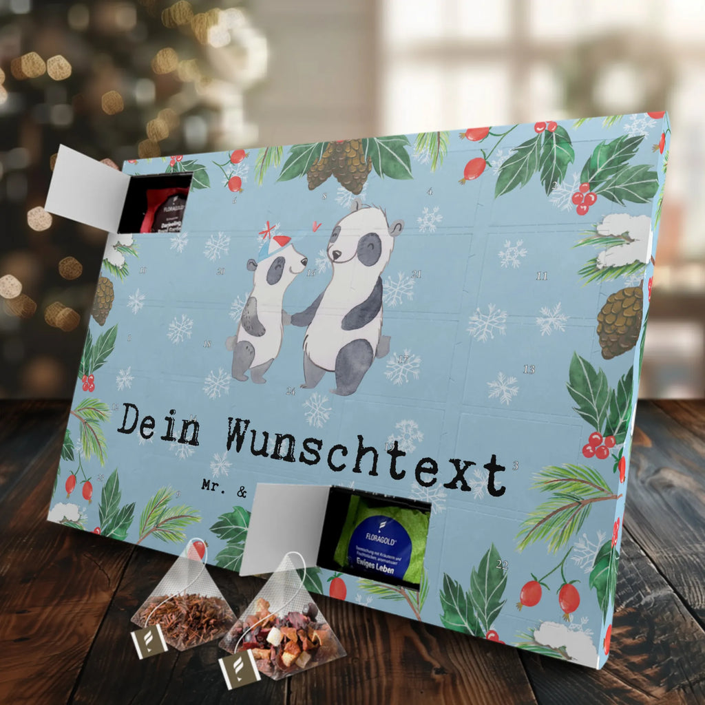 Personalisierter Tee Adventskalender Panda Bester Cousin der Welt Personalisierter Tee Adventskalender, für, Dankeschön, Geschenk, Schenken, Geburtstag, Geburtstagsgeschenk, Geschenkidee, Danke, Bedanken, Mitbringsel, Freude machen, Geschenktipp, Cousin, Kousin, Vetter, Sohn von Onkel, Sohn von Tante, Familie, Verwandtschaft, Cousine