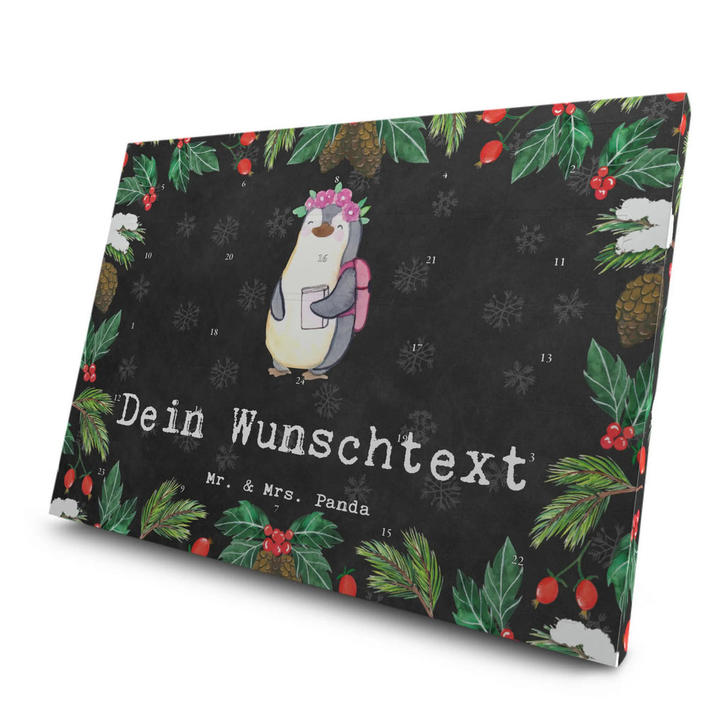 Personalisierter Tee Adventskalender Pinguin Beste Enkelin der Welt Personalisierter Tee Adventskalender, für, Dankeschön, Geschenk, Schenken, Geburtstag, Geburtstagsgeschenk, Geschenkidee, Danke, Bedanken, Mitbringsel, Freude machen, Geschenktipp, Enkelin, Enkelkind, Enkeltochter, Oma, Opa, Kind von Tochter, Kind von Sohn, Großtochter, Taufe