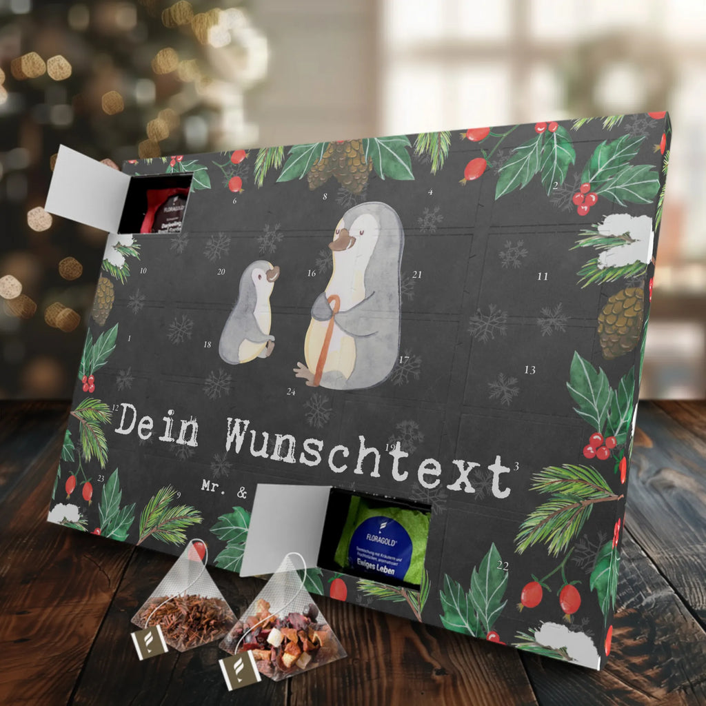 Personalisierter Tee Adventskalender Pinguin Bester Opa der Welt Personalisierter Tee Adventskalender, für, Dankeschön, Geschenk, Schenken, Geburtstag, Geburtstagsgeschenk, Geschenkidee, Danke, Bedanken, Mitbringsel, Freude machen, Geschenktipp, Großvater, Grossvater, Opa, Opi. Großpapa, Großeltern, Enkel, Enkelin, Enkelkind, Kleinigkeit, Oppa, Oppi, Bester