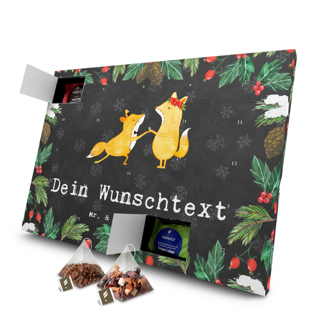 Personalisierter Tee Adventskalender Fuchs Bester Verlobter der Welt Personalisierter Tee Adventskalender, für, Dankeschön, Geschenk, Schenken, Geburtstag, Geburtstagsgeschenk, Geschenkidee, Danke, Bedanken, Mitbringsel, Freude machen, Geschenktipp, Verlobter, Verloben, Verlobung, Traummann, Mann, Freund, Ehemann, Zukünftiger, Hochzeit, Ehe