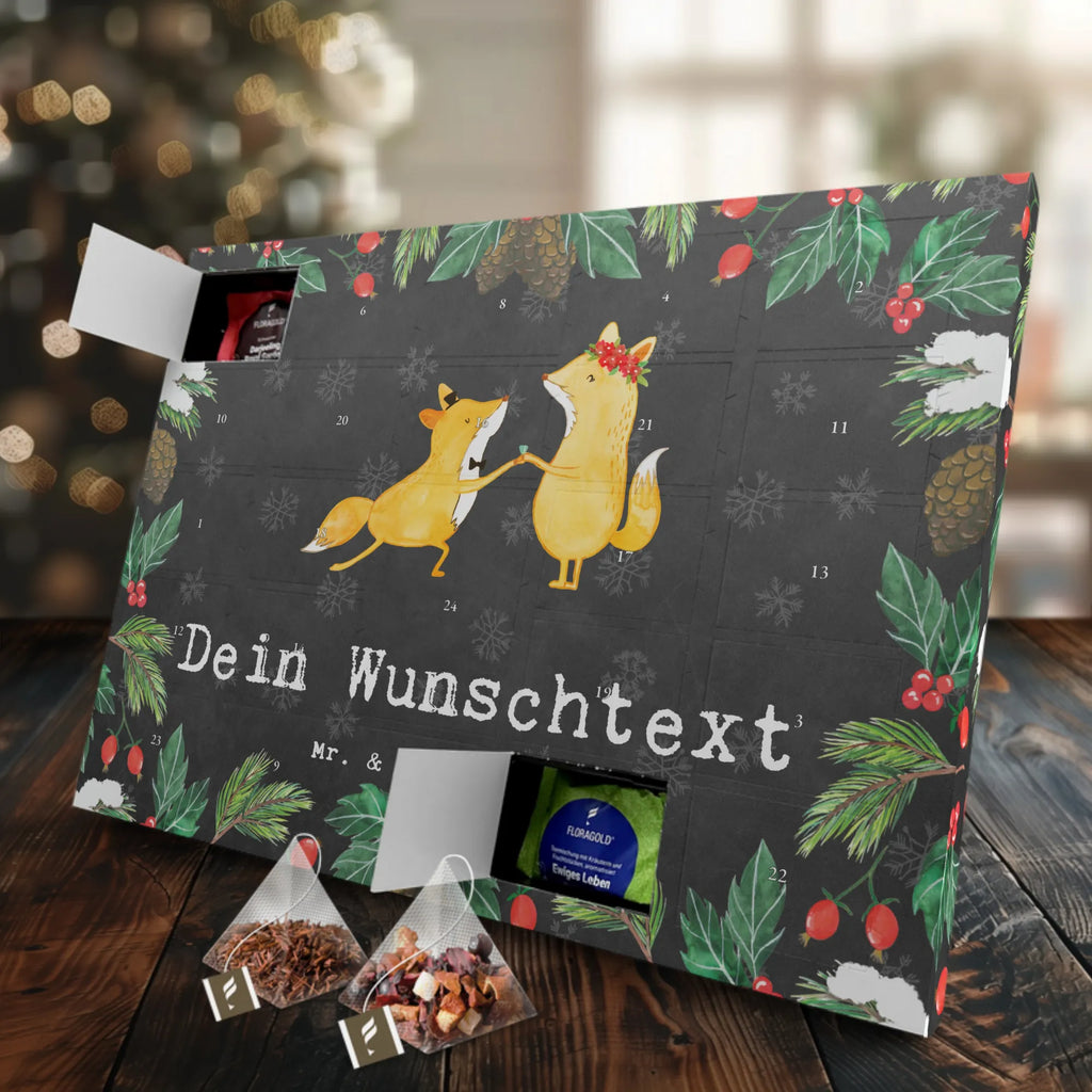 Personalisierter Tee Adventskalender Fuchs Bester Verlobter der Welt Personalisierter Tee Adventskalender, für, Dankeschön, Geschenk, Schenken, Geburtstag, Geburtstagsgeschenk, Geschenkidee, Danke, Bedanken, Mitbringsel, Freude machen, Geschenktipp, Verlobter, Verloben, Verlobung, Traummann, Mann, Freund, Ehemann, Zukünftiger, Hochzeit, Ehe