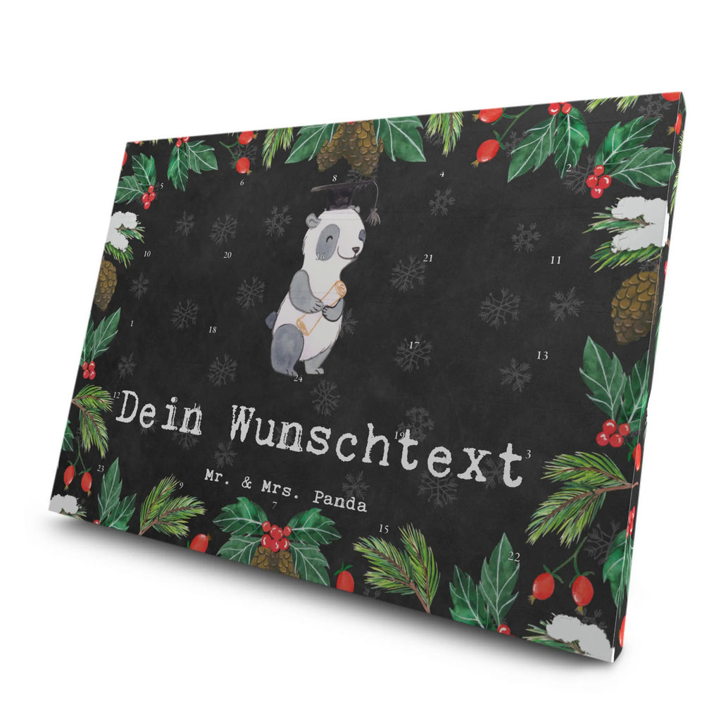 Personalisierter Tee Adventskalender Panda Bester Bachelor der Welt Personalisierter Tee Adventskalender, für, Dankeschön, Geschenk, Schenken, Geburtstag, Geburtstagsgeschenk, Geschenkidee, Danke, Bedanken, Mitbringsel, Freude machen, Geschenktipp, Bachelor, Student, Studium, Sohn, Spaß, Musterschüler, lustig, Studienabschluss, witzig, Universität, Abschluss, Alumni, Uni, Studenten, Hochschule