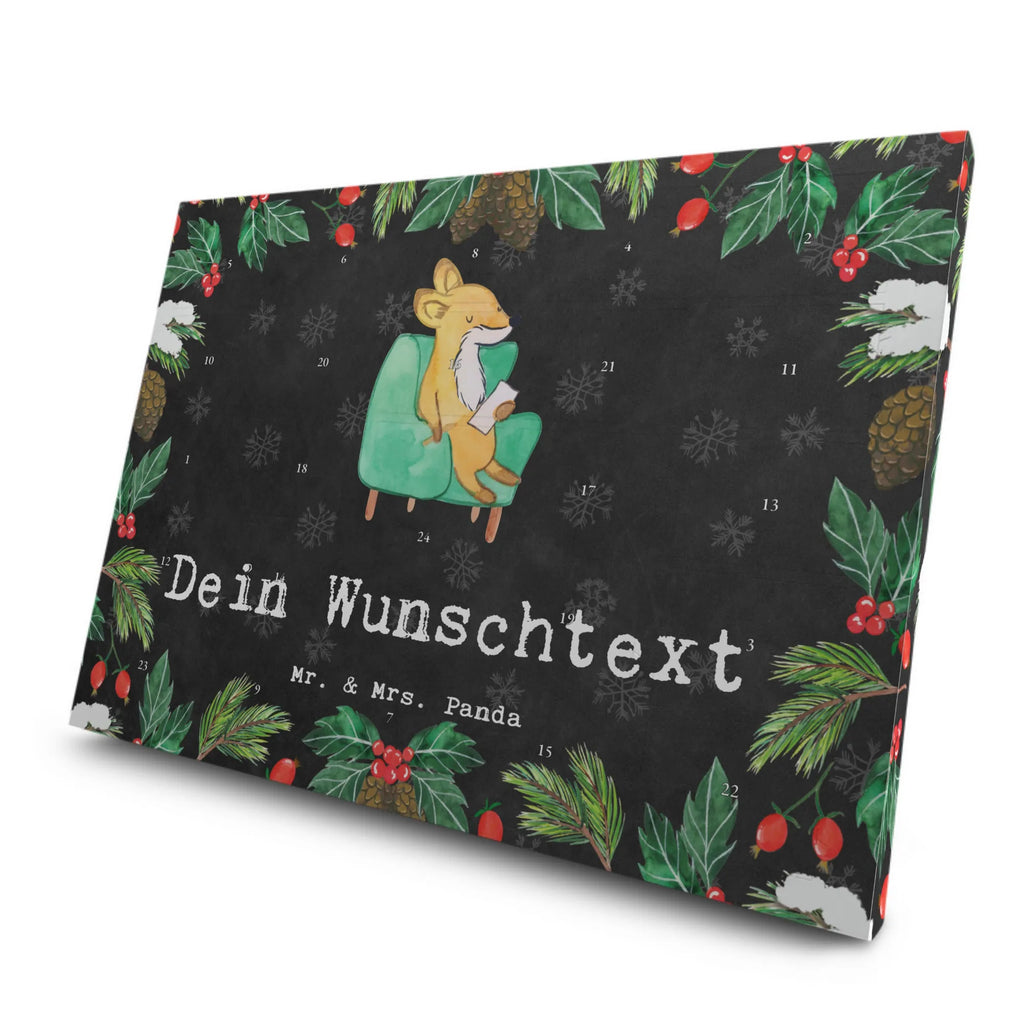 Personalisierter Tee Adventskalender Fuchs Bester Zuhörer der Welt Personalisierter Tee Adventskalender, für, Dankeschön, Geschenk, Schenken, Geburtstag, Geburtstagsgeschenk, Geschenkidee, Danke, Bedanken, Mitbringsel, Freude machen, Geschenktipp, Zuhörer, Freund, Freundin, offenes Ohr, Hilfsbereit, Hilfe