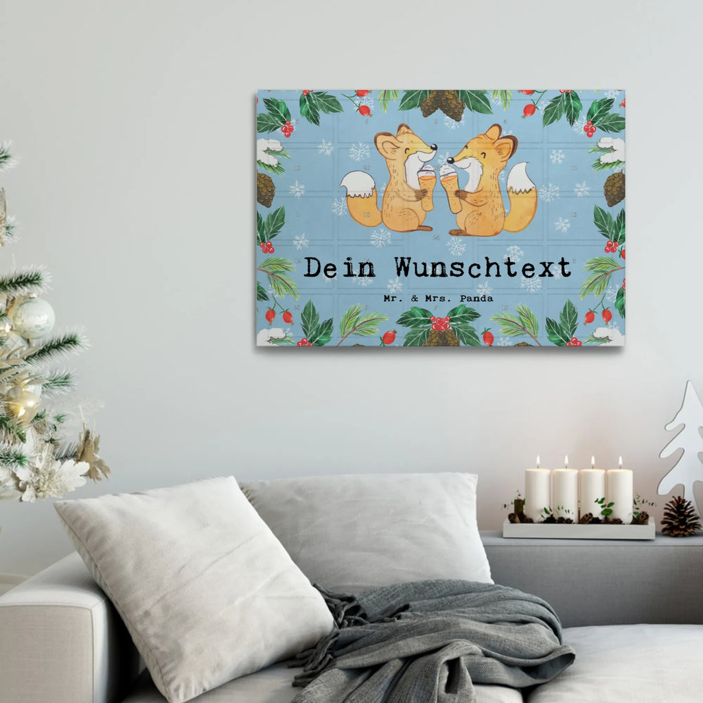 Personalisierter Tee Adventskalender Fuchs Bester Zimmernachbar der Welt Personalisierter Tee Adventskalender, für, Dankeschön, Geschenk, Schenken, Geburtstag, Geburtstagsgeschenk, Geschenkidee, Danke, Bedanken, Mitbringsel, Freude machen, Geschenktipp, Zimmernachbar, Zimmernachbarn, Zimmer, Krankenhaus, Patient, Kollegin, Wohnheim, Nachbar, WG, Studentenwohnheim