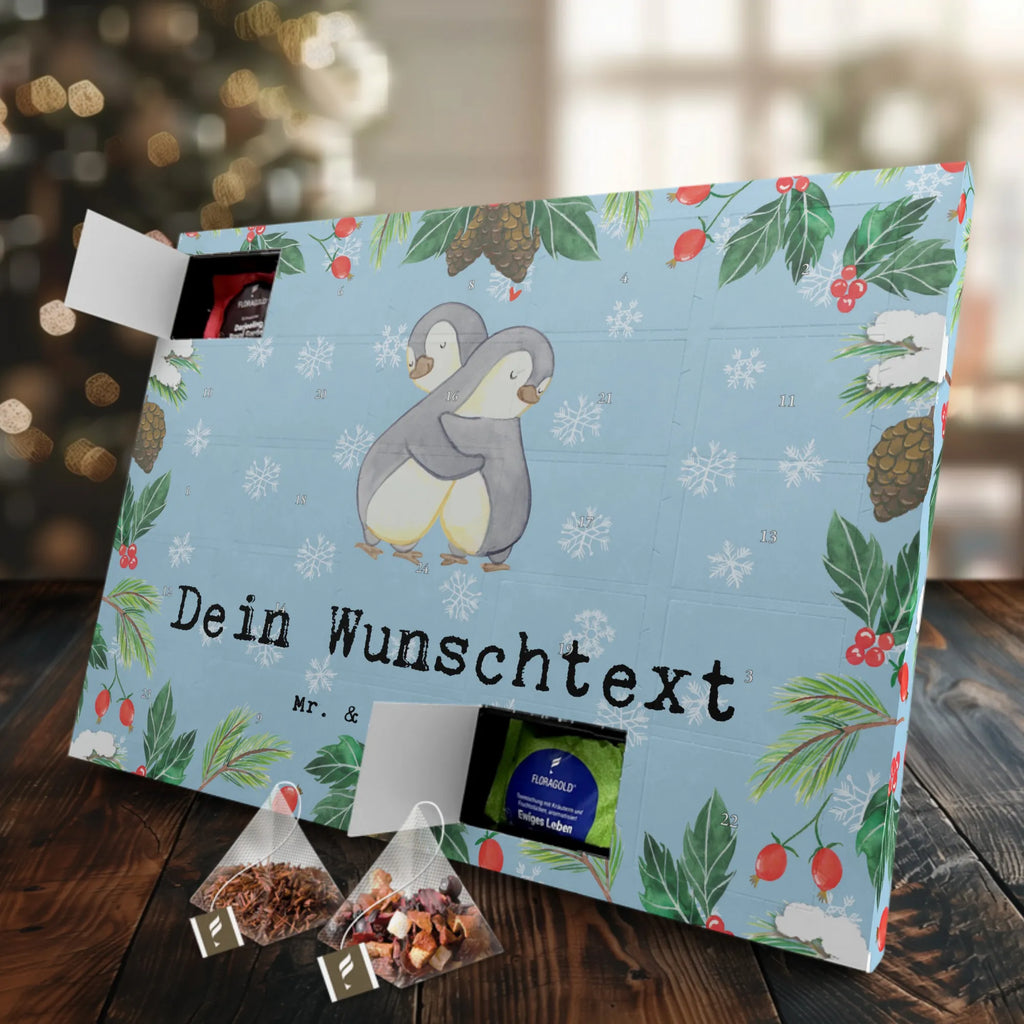 Personalisierter Tee Adventskalender Pinguin Bester Kuschelpartner der Welt Personalisierter Tee Adventskalender, für, Dankeschön, Geschenk, Schenken, Geburtstag, Geburtstagsgeschenk, Geschenkidee, Danke, Bedanken, Mitbringsel, Freude machen, Geschenktipp, Kuschelpartner, Lebenspartner, Ehepartner, Partner, Ehemann, Ehefrau, Kuscheln, Bett, Liebe, Freund, Freundin, Hochzeitstag, verliebt