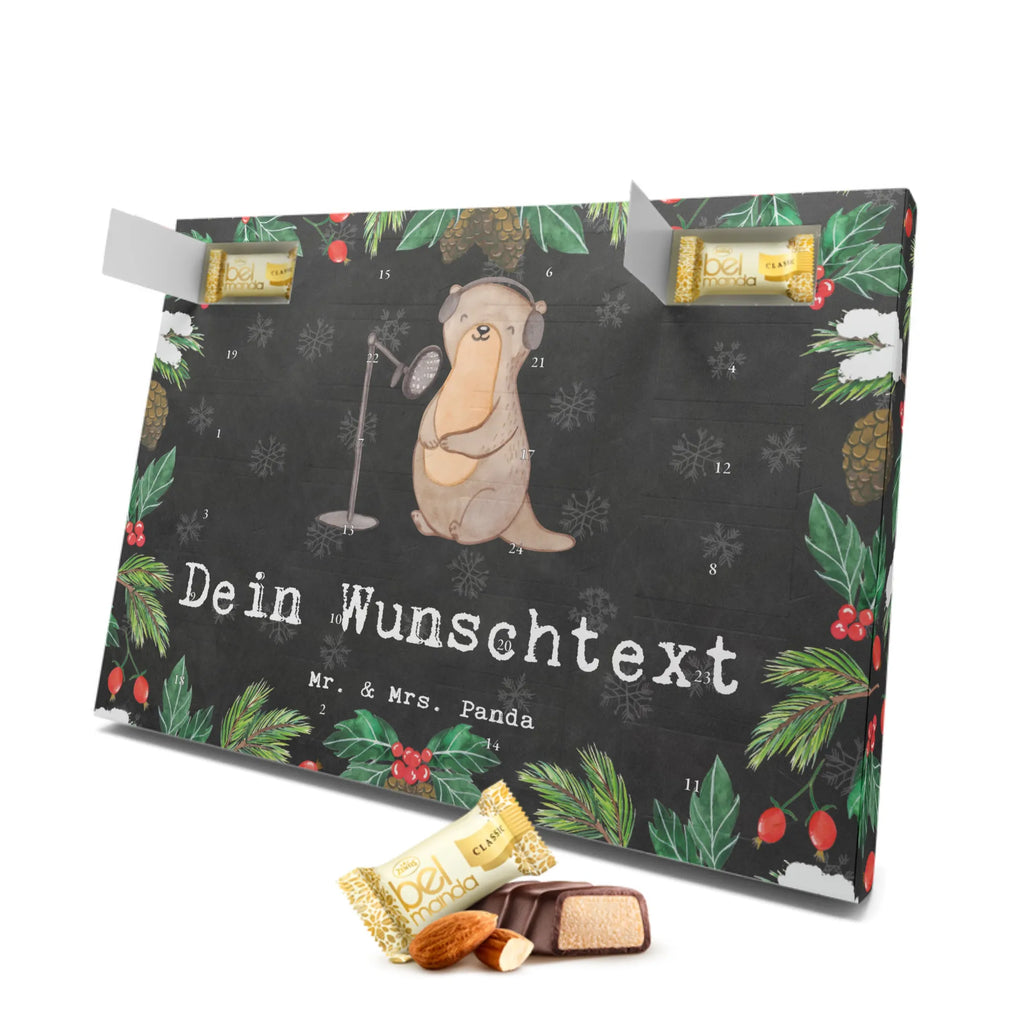 Personalisierter Marzipan Adventskalender Otter Podcast aufnehmen Personalisierter Marzipan Adventskalender, Geschenk, Sport, Sportart, Hobby, Schenken, Danke, Dankeschön, Auszeichnung, Gewinn, Sportler, Podcast aufnehmen, Podcast produzieren, Podcasterin, Podcaster