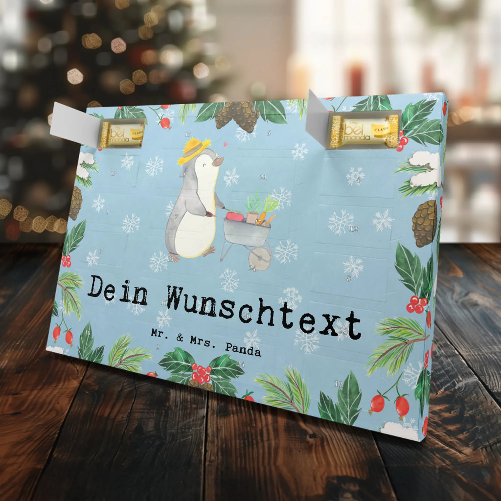 Personalisierter Marzipan Adventskalender Pinguin Gartenarbeit Personalisierter Marzipan Adventskalender, Geschenk, Sport, Sportart, Hobby, Schenken, Danke, Dankeschön, Auszeichnung, Gewinn, Sportler, Gartenarbeit, Urban gardening, Gärtnern, Gartenpflege