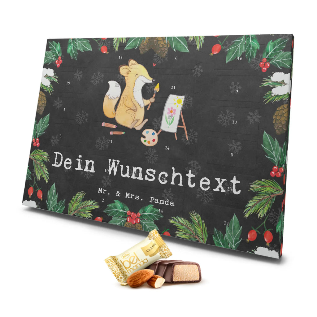 Personalisierter Marzipan Adventskalender Fuchs  Malen Personalisierter Marzipan Adventskalender, Geschenk, Sport, Sportart, Hobby, Schenken, Danke, Dankeschön, Auszeichnung, Gewinn, Sportler, Malen, Zeichnen, Hobbyzeichner, Künstler, Künstlerin