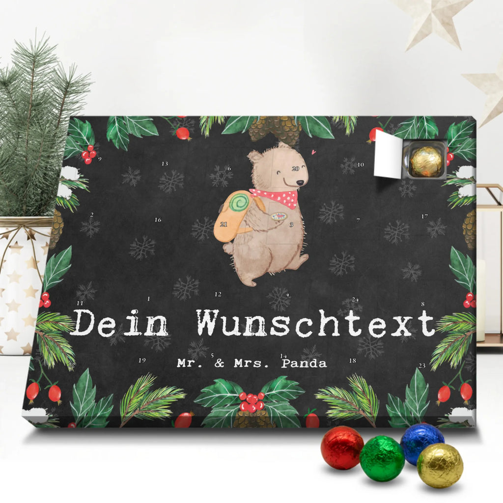 Personalisierter Schoko Adventskalender Bär Wandern Personalisierter Adventskalender, Adventskalender mit Namen, Geschenk, Sport, Sportart, Hobby, Schenken, Danke, Dankeschön, Auszeichnung, Gewinn, Sportler, Wandern, Bergsteigen, Wintertouren, Outdoor Sport, Freizeitsport, Spazieren, Natur entdecken