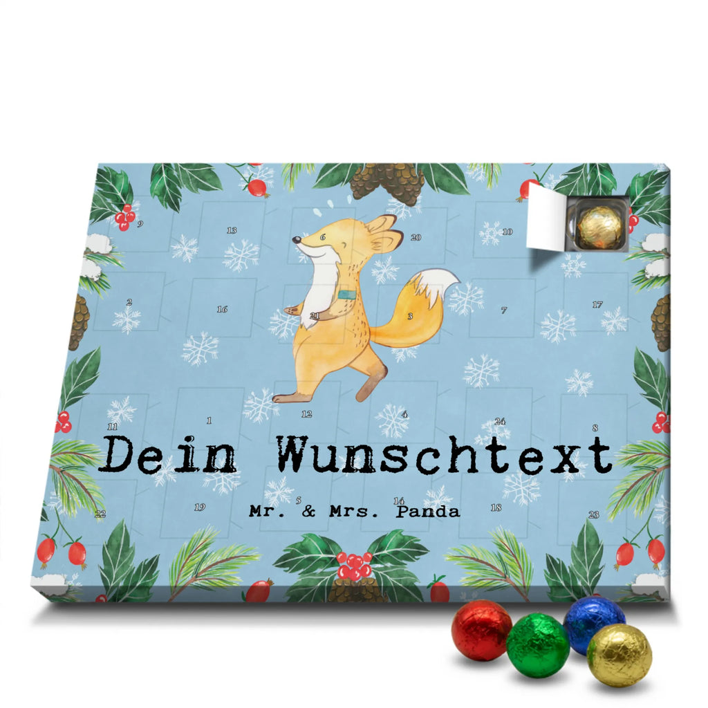 Personalisierter Schoko Adventskalender Fuchs Joggen Personalisierter Adventskalender, Adventskalender mit Namen, Geschenk, Sport, Sportart, Hobby, Schenken, Danke, Dankeschön, Auszeichnung, Gewinn, Sportler, Joggen, Dauerlauf, Laufsport, Laufen