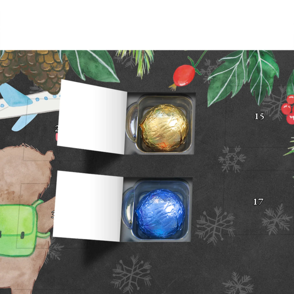 Personalisierter Schoko Adventskalender Bär Reisen Personalisierter Adventskalender, Adventskalender mit Namen, Geschenk, Sport, Sportart, Hobby, Schenken, Danke, Dankeschön, Auszeichnung, Gewinn, Sportler, Reisen, Weltreise, Urlaub, Urlaube, Auslandsjahr, Austauschjahr, Schüleraustausch, Reisegruppe, Reiseveranstalter, Reisebüro