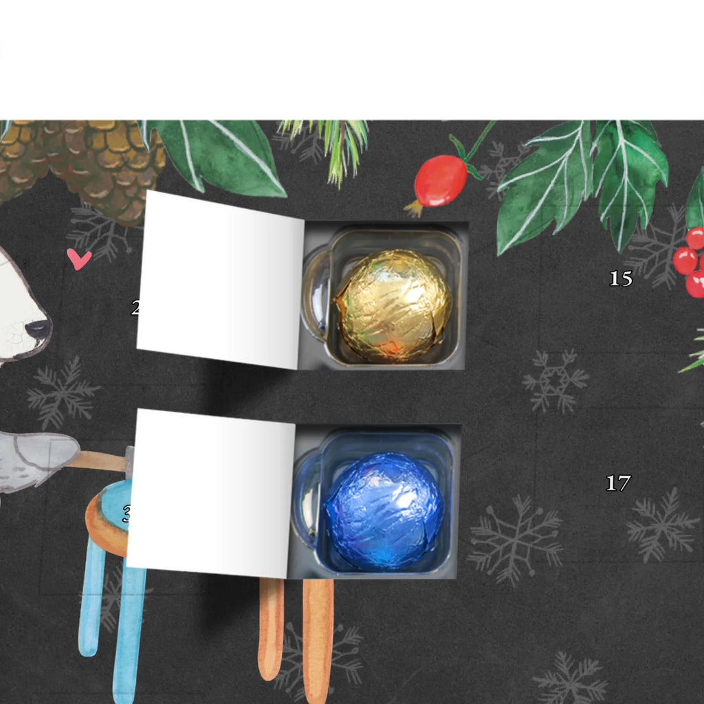 Personalisierter Schoko Adventskalender Panda Möbel restaurieren Personalisierter Adventskalender, Adventskalender mit Namen, Geschenk, Sport, Sportart, Hobby, Schenken, Danke, Dankeschön, Auszeichnung, Gewinn, Sportler, Möbel restaurieren, antike Möbel restaurieren, Handwerk, Restaurator