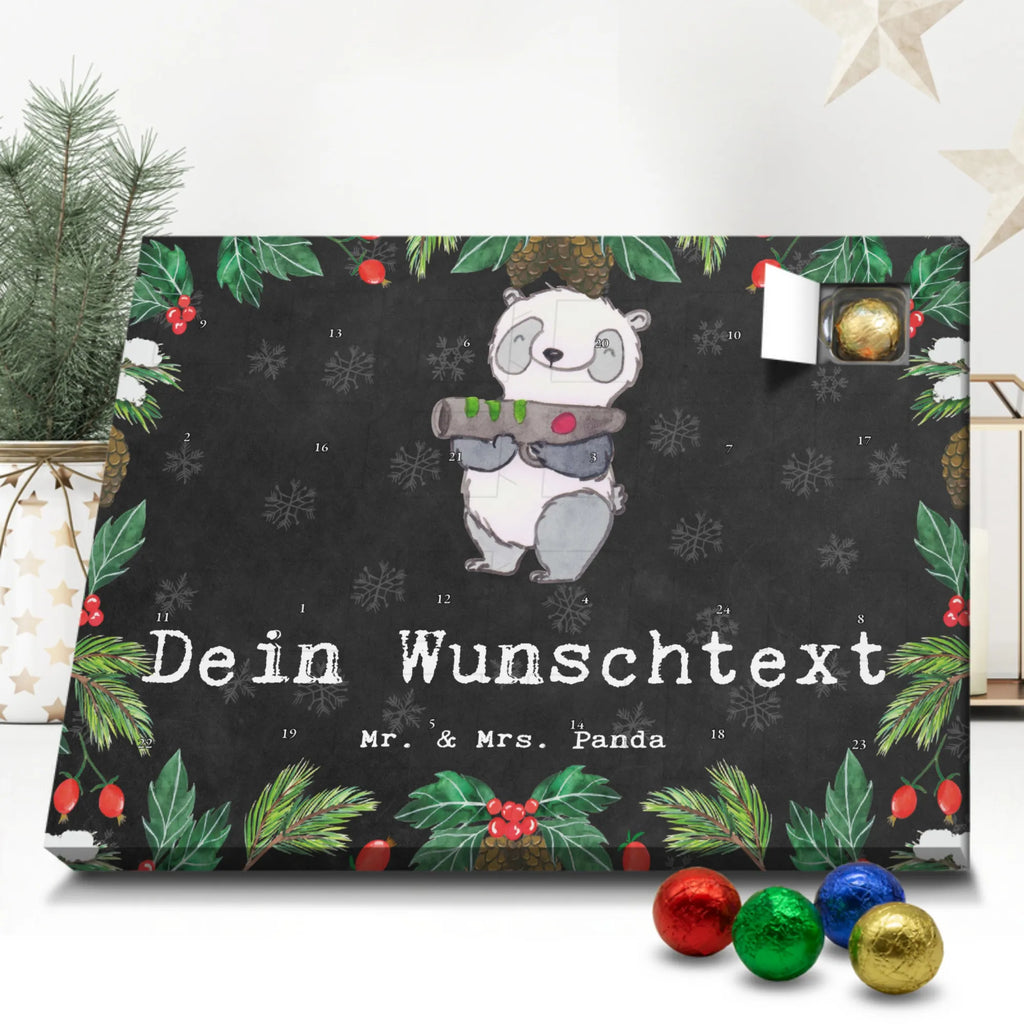 Personalisierter Schoko Adventskalender Panda LaserTag Personalisierter Adventskalender, Adventskalender mit Namen, Geschenk, Sport, Sportart, Hobby, Schenken, Danke, Dankeschön, Auszeichnung, Gewinn, Sportler, Lasertag, Lasergame Zentrum