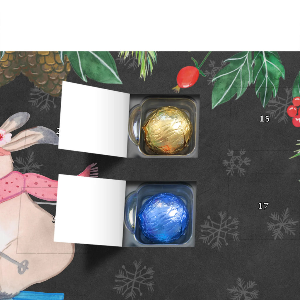 Personalisierter Schoko Adventskalender Hase Skifahren Personalisierter Adventskalender, Adventskalender mit Namen, Geschenk, Sport, Sportart, Hobby, Schenken, Danke, Dankeschön, Auszeichnung, Gewinn, Sportler, Ski fahren, Skifahren, Skisport, Skiwettbewerb, Skirennen