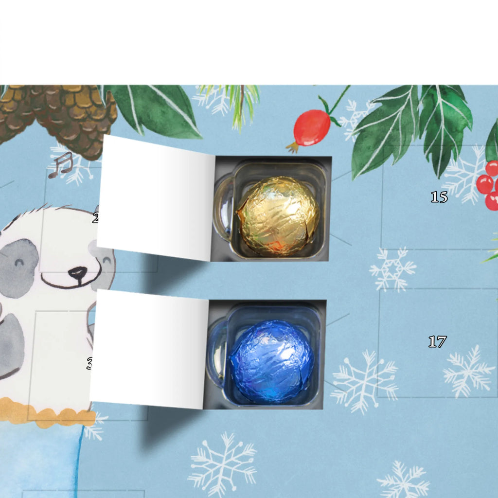 Personalisierter Schoko Adventskalender Panda Bauchtanz Personalisierter Adventskalender, Adventskalender mit Namen, Geschenk, Sport, Sportart, Hobby, Schenken, Danke, Dankeschön, Auszeichnung, Gewinn, Sportler, Bauchtanz, orientalischer Tanz, Tanzen