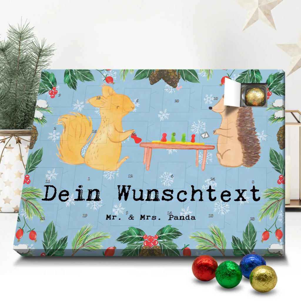 Personalisierter Schoko Adventskalender Eichhörnchen Gesellschaftsspiele Personalisierter Adventskalender, Adventskalender mit Namen, Geschenk, Sport, Sportart, Hobby, Schenken, Danke, Dankeschön, Auszeichnung, Gewinn, Sportler, Gesellschaftsspiele, Spielen, Spieleabend