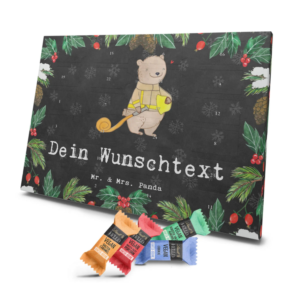 Personalisierter veganer Adventskalender Bär Freiwillige Feuerwehr Personalisierter veganer Adventskalender, Geschenk, Sport, Sportart, Hobby, Schenken, Danke, Dankeschön, Auszeichnung, Gewinn, Sportler, Freiwillige Feuerwehr, Feuerwehrfest, Jugendfeuerwehr