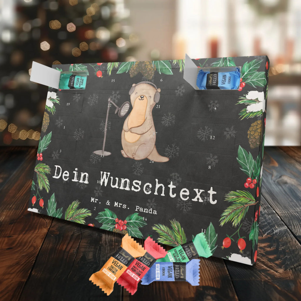 Personalisierter veganer Adventskalender Otter Podcast aufnehmen Personalisierter veganer Adventskalender, Geschenk, Sport, Sportart, Hobby, Schenken, Danke, Dankeschön, Auszeichnung, Gewinn, Sportler, Podcast aufnehmen, Podcast produzieren, Podcasterin, Podcaster