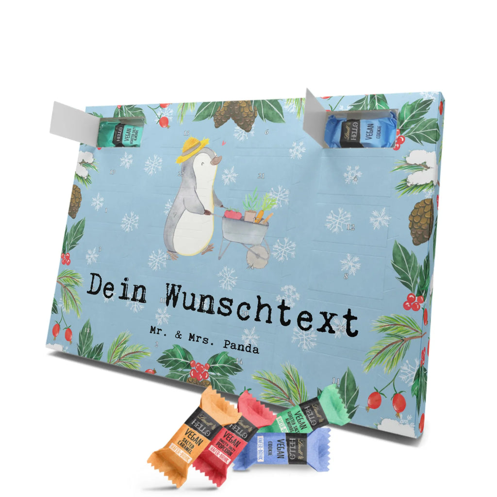 Personalisierter veganer Adventskalender Pinguin Gartenarbeit Personalisierter veganer Adventskalender, Geschenk, Sport, Sportart, Hobby, Schenken, Danke, Dankeschön, Auszeichnung, Gewinn, Sportler, Gartenarbeit, Urban gardening, Gärtnern, Gartenpflege