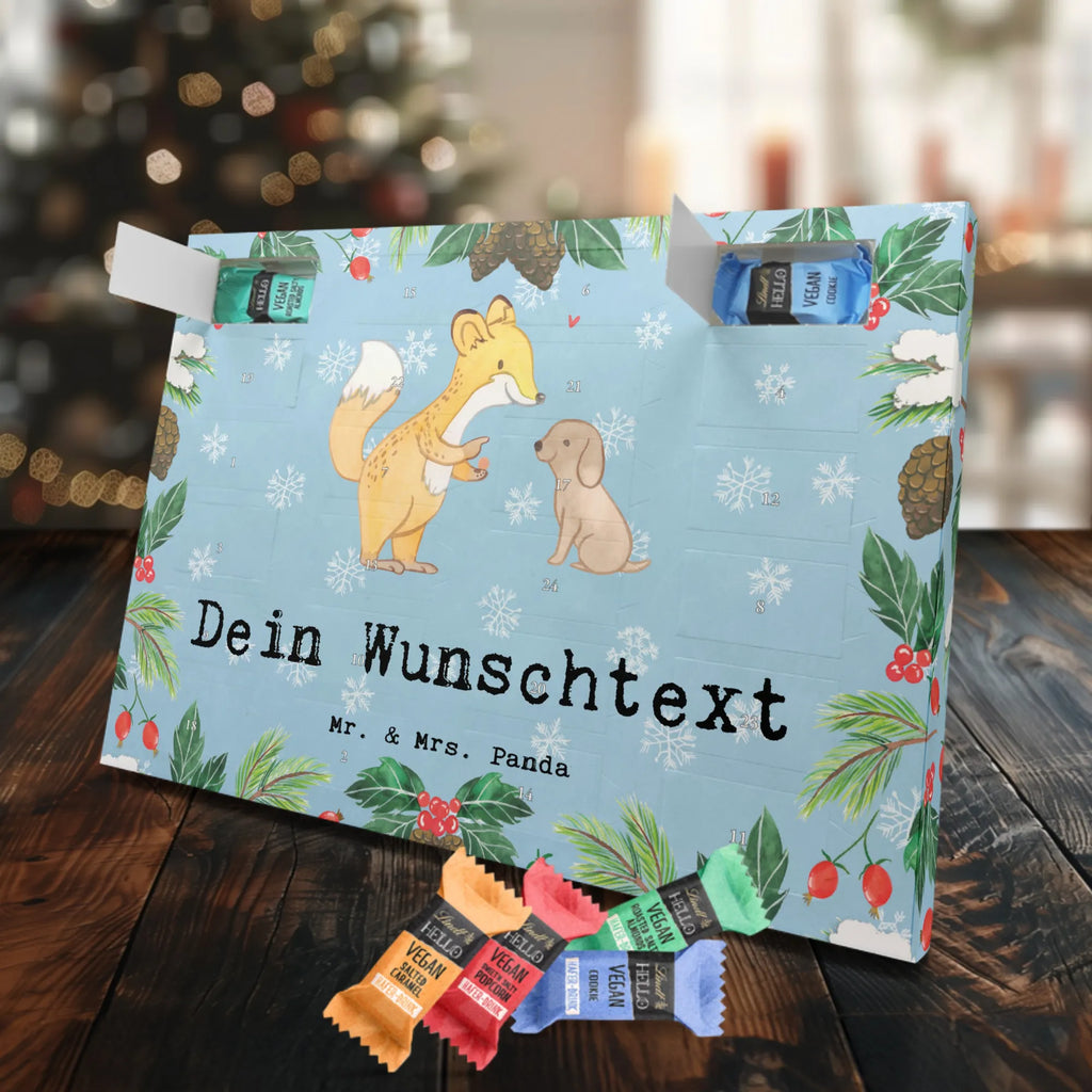 Personalisierter veganer Adventskalender Fuchs Hundetraining Personalisierter veganer Adventskalender, Geschenk, Sport, Sportart, Hobby, Schenken, Danke, Dankeschön, Auszeichnung, Gewinn, Sportler, Hundetraining, Hundeerziehung, Hundeschule, Welpenschule, Hundeprüfung