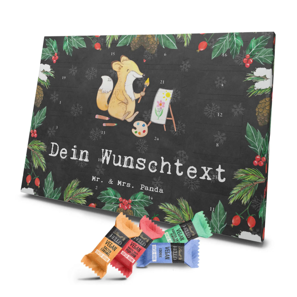 Personalisierter veganer Adventskalender Fuchs  Malen Personalisierter veganer Adventskalender, Geschenk, Sport, Sportart, Hobby, Schenken, Danke, Dankeschön, Auszeichnung, Gewinn, Sportler, Malen, Zeichnen, Hobbyzeichner, Künstler, Künstlerin