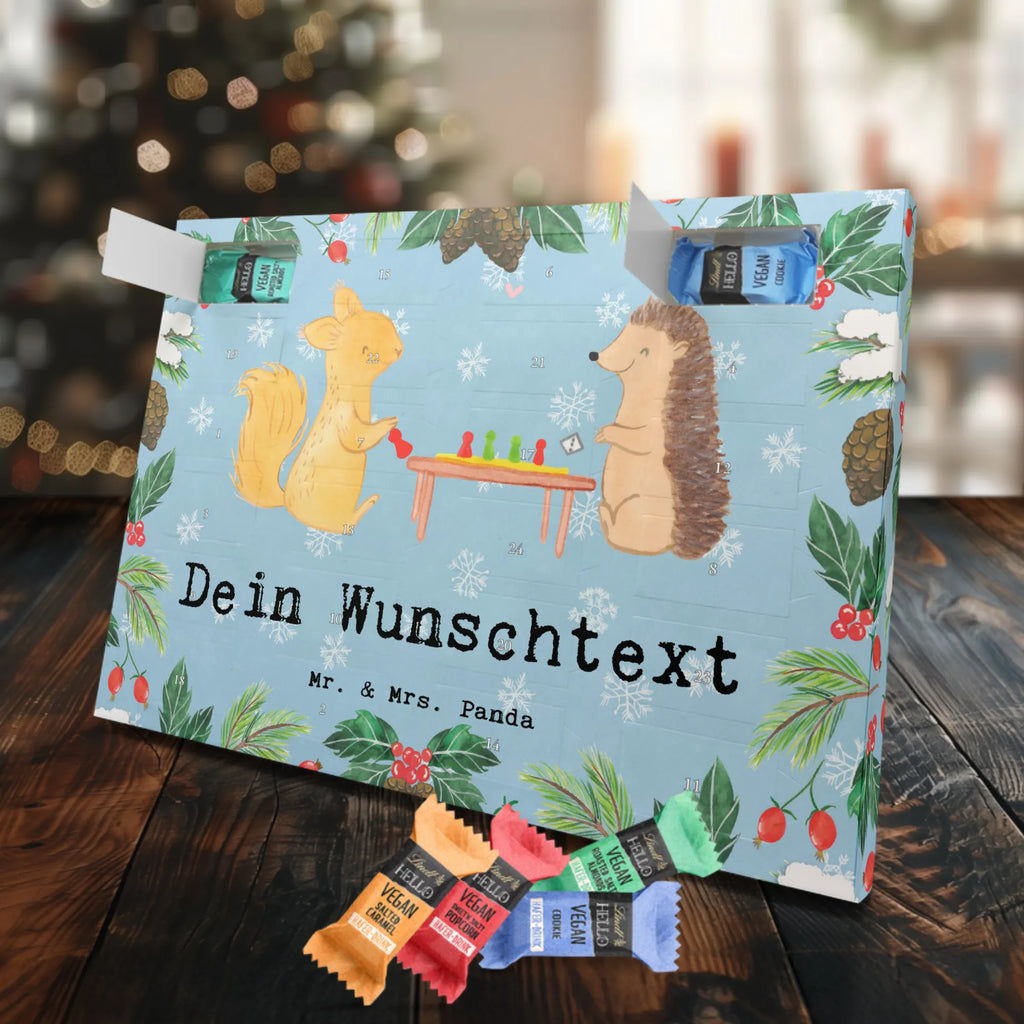 Personalisierter veganer Adventskalender Eichhörnchen Gesellschaftsspiele Personalisierter veganer Adventskalender, Geschenk, Sport, Sportart, Hobby, Schenken, Danke, Dankeschön, Auszeichnung, Gewinn, Sportler, Gesellschaftsspiele, Spielen, Spieleabend