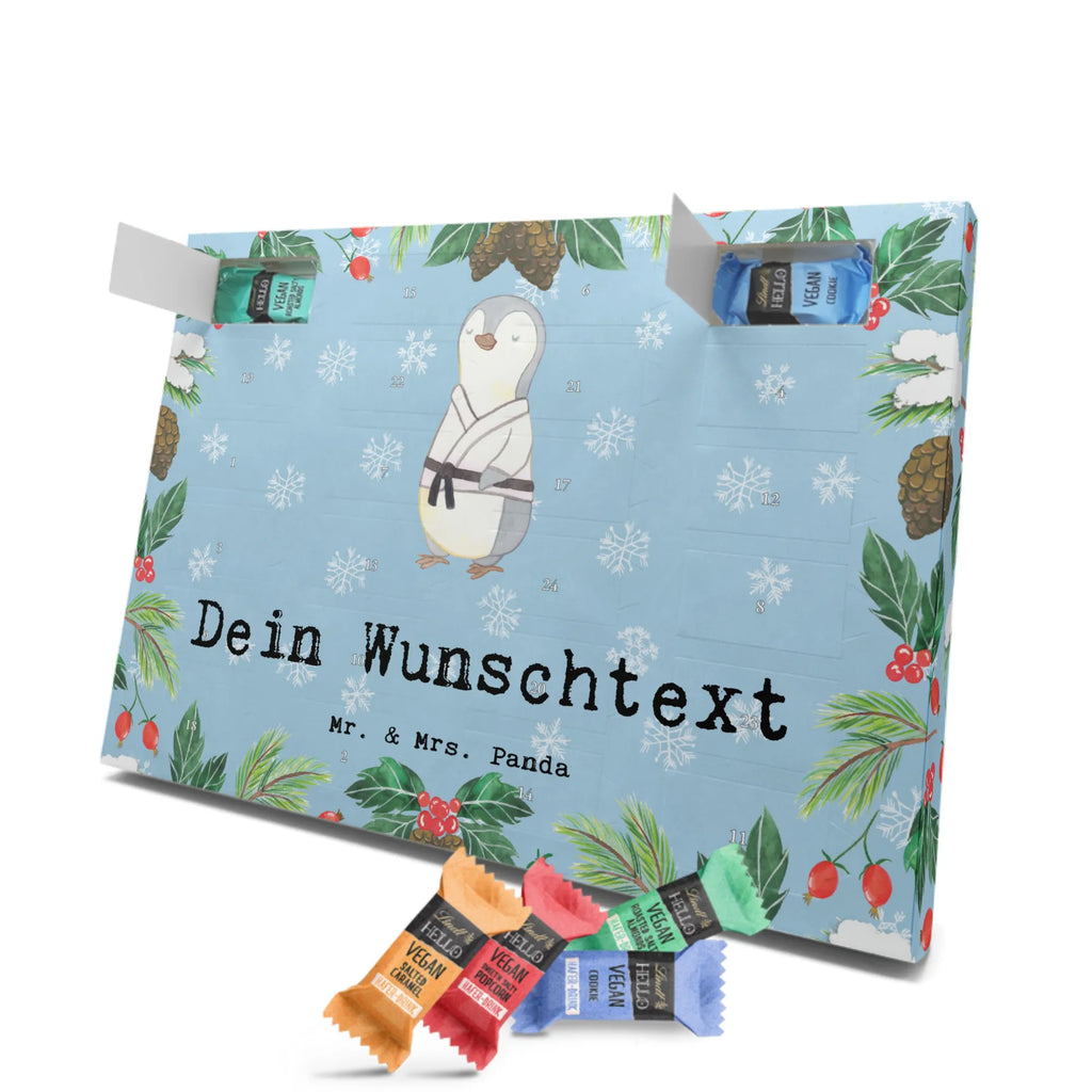 Personalisierter veganer Adventskalender Pinguin Karate Personalisierter veganer Adventskalender, Geschenk, Sport, Sportart, Hobby, Schenken, Danke, Dankeschön, Auszeichnung, Gewinn, Sportler, Karate, Kampfsportart, Selbstverteidigung, Kampfkunst, Karate Verein