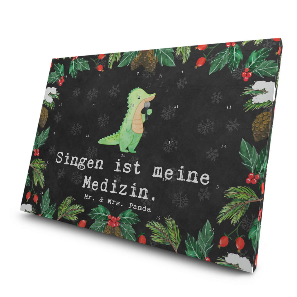 Tee Adventskalender Krokodil Singen Adventskalender, Kerzen Adventskalender, Duftkerzen Adventskalender, Geschenk, Sport, Sportart, Hobby, Schenken, Danke, Dankeschön, Auszeichnung, Gewinn, Sportler, Singen, Band, Live Auftritt, Gesang, Hobbysänger