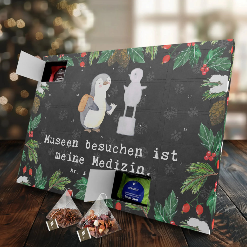 Tee Adventskalender Pinguin Museum besuchen Adventskalender, Kerzen Adventskalender, Duftkerzen Adventskalender, Geschenk, Sport, Sportart, Hobby, Schenken, Danke, Dankeschön, Auszeichnung, Gewinn, Sportler, Museum besuchen, Museen