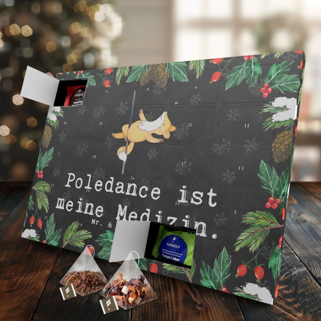 Tee Adventskalender Fuchs Poledance Adventskalender, Kerzen Adventskalender, Duftkerzen Adventskalender, Geschenk, Sport, Sportart, Hobby, Schenken, Danke, Dankeschön, Auszeichnung, Gewinn, Sportler, Pole Dance, Tanzen, Tanz