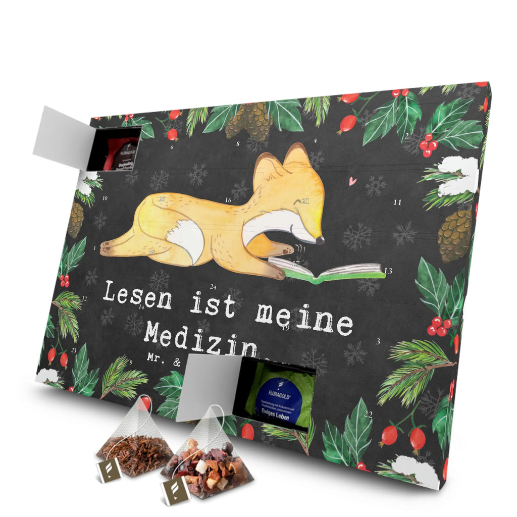 Tee Adventskalender Fuchs Lesen Adventskalender, Kerzen Adventskalender, Duftkerzen Adventskalender, Geschenk, Sport, Sportart, Hobby, Schenken, Danke, Dankeschön, Auszeichnung, Gewinn, Sportler, lesen, Bücher lesen, Bücherwurm