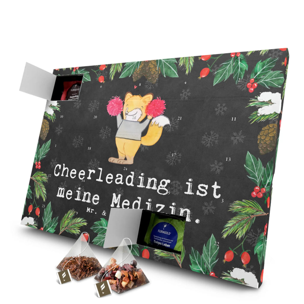 Tee Adventskalender Fuchs Cheerleader Adventskalender, Kerzen Adventskalender, Duftkerzen Adventskalender, Geschenk, Sport, Sportart, Hobby, Schenken, Danke, Dankeschön, Auszeichnung, Gewinn, Sportler, Cheerleader, Cheerleading, Turnen, Turn Club, Turniere