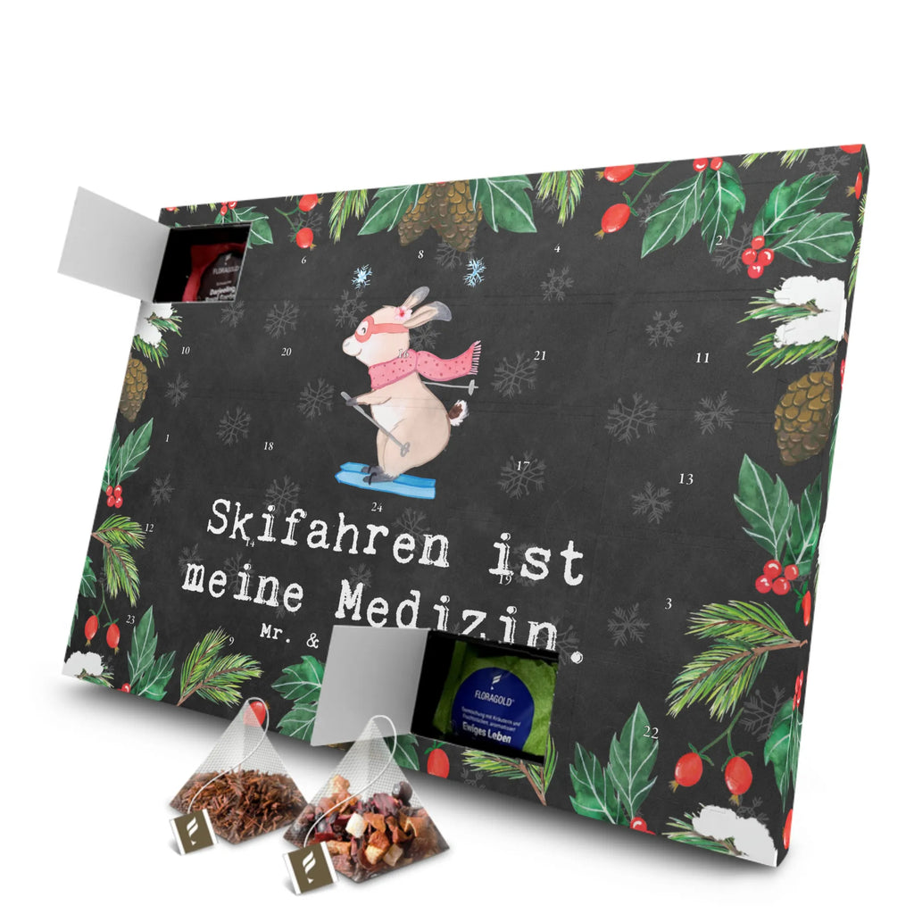 Tee Adventskalender Hase Skifahren Adventskalender, Kerzen Adventskalender, Duftkerzen Adventskalender, Geschenk, Sport, Sportart, Hobby, Schenken, Danke, Dankeschön, Auszeichnung, Gewinn, Sportler, Ski fahren, Skifahren, Skisport, Skiwettbewerb, Skirennen