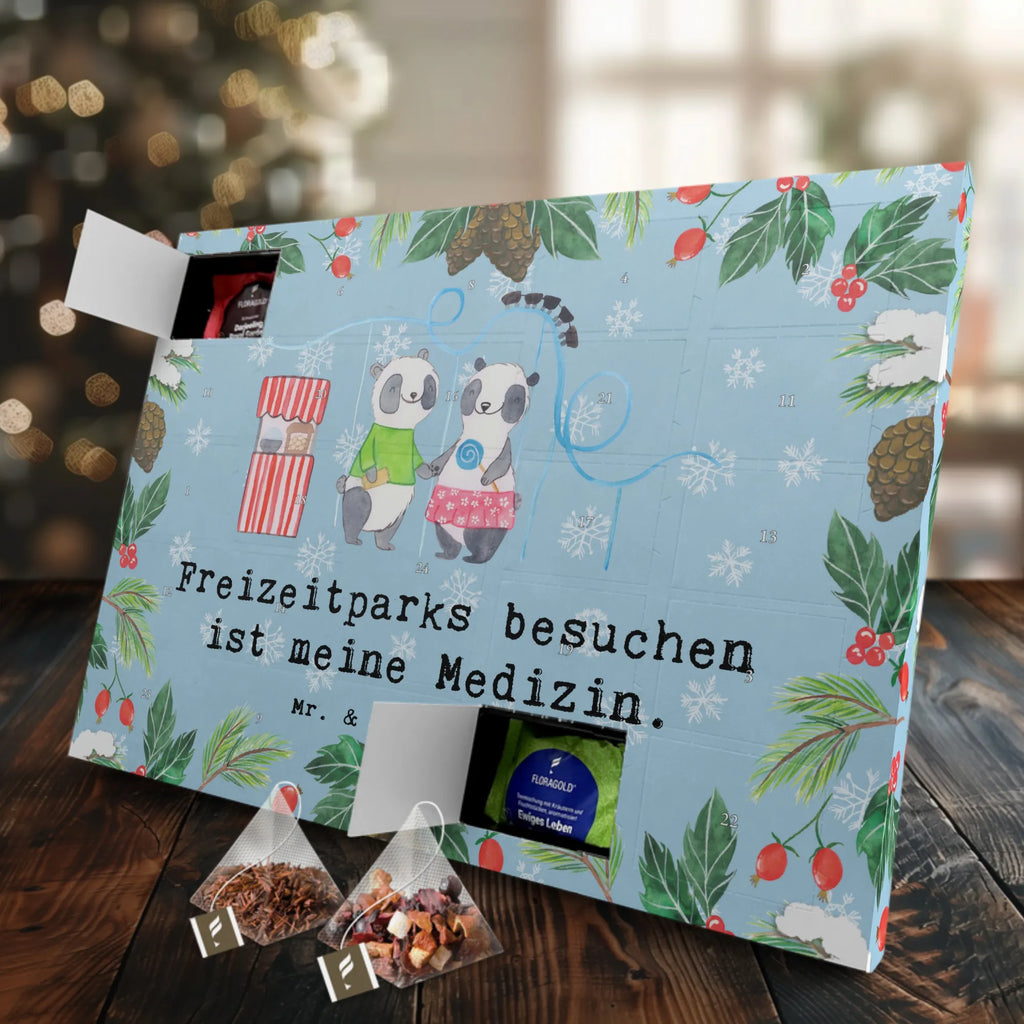 Tee Adventskalender Pandas Freizeitpark besuchen Adventskalender, Kerzen Adventskalender, Duftkerzen Adventskalender, Geschenk, Sport, Sportart, Hobby, Schenken, Danke, Dankeschön, Auszeichnung, Gewinn, Sportler, Freizeitpark besuchen, Achterbahn fahren