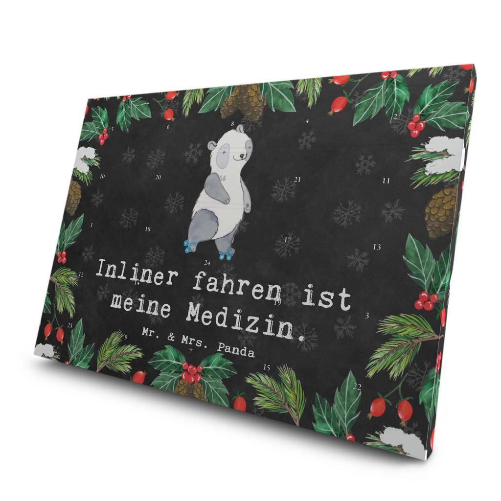 Tee Adventskalender Panda Inliner fahren Adventskalender, Kerzen Adventskalender, Duftkerzen Adventskalender, Geschenk, Sport, Sportart, Hobby, Schenken, Danke, Dankeschön, Auszeichnung, Gewinn, Sportler, Inliner fahren, Rollschuh fahren, Rollerblades, inlinern