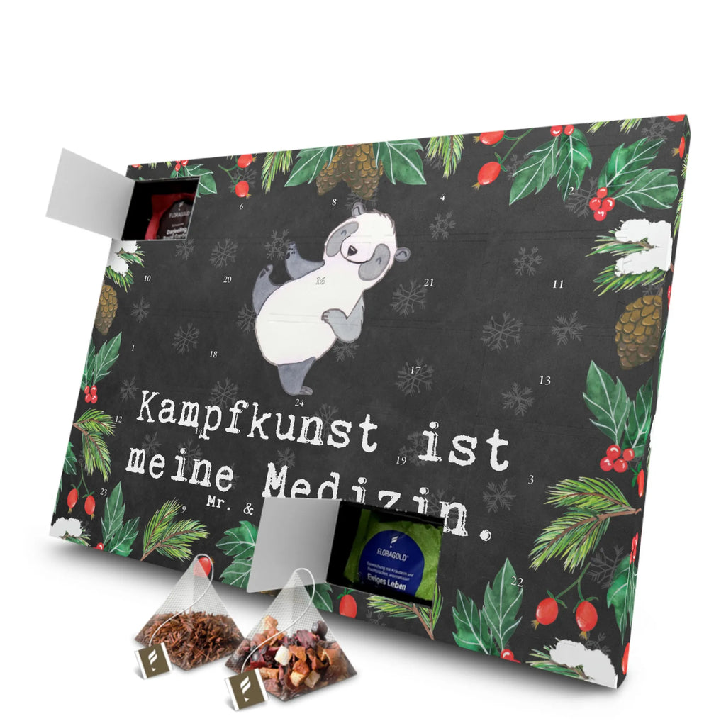 Tee Adventskalender Panda Kampfkunst Adventskalender, Kerzen Adventskalender, Duftkerzen Adventskalender, Geschenk, Sport, Sportart, Hobby, Schenken, Danke, Dankeschön, Auszeichnung, Gewinn, Sportler, Kampfkunst, Kampfsportarten, Selbstverteidigung