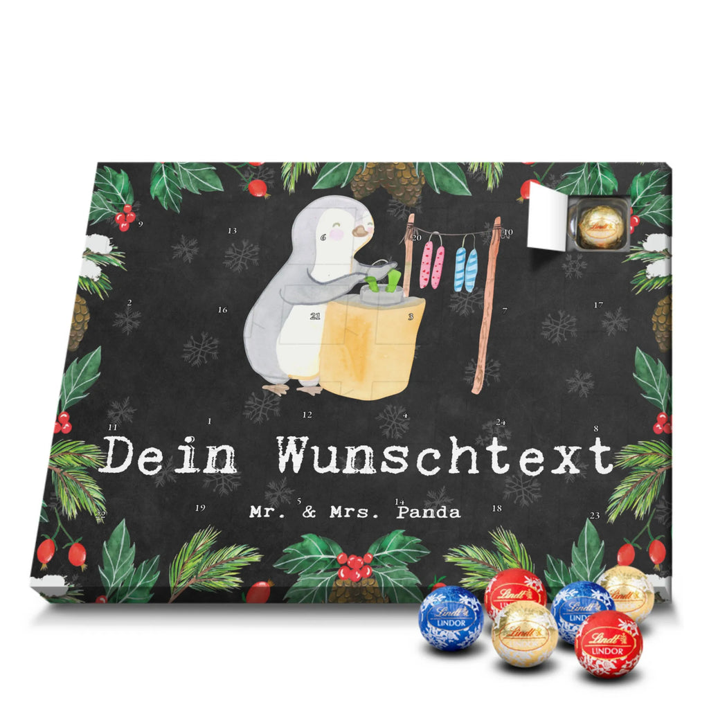 Personalisierter Kugel Markenschokolade Adventskalender Pinguin Kerzenziehen Personalisierter Kugel Markenschokolade Adventskalender, Geschenk, Sport, Sportart, Hobby, Schenken, Danke, Dankeschön, Auszeichnung, Gewinn, Sportler, Kerzenziehen, Kerzen ziehen. DIY, Deko basteln