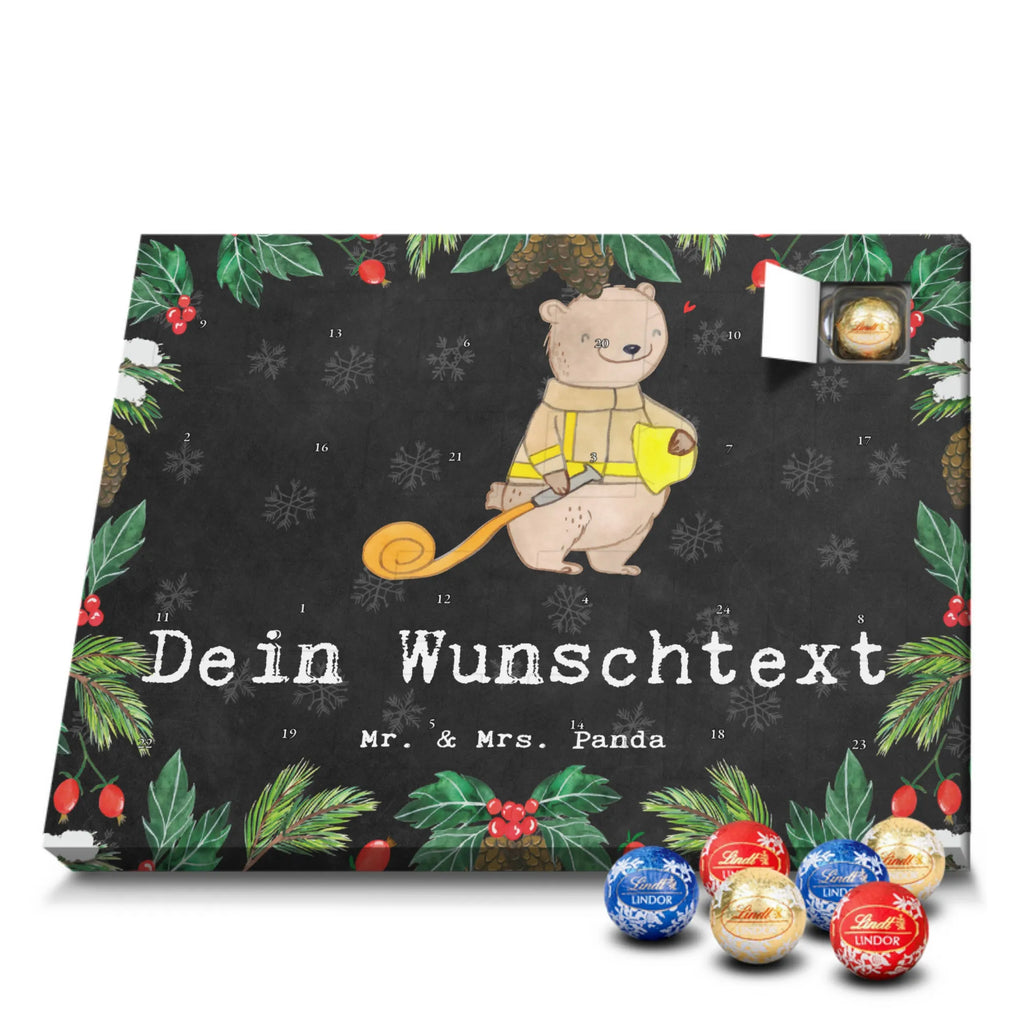 Personalisierter Kugel Markenschokolade Adventskalender Bär Freiwillige Feuerwehr Personalisierter Kugel Markenschokolade Adventskalender, Geschenk, Sport, Sportart, Hobby, Schenken, Danke, Dankeschön, Auszeichnung, Gewinn, Sportler, Freiwillige Feuerwehr, Feuerwehrfest, Jugendfeuerwehr