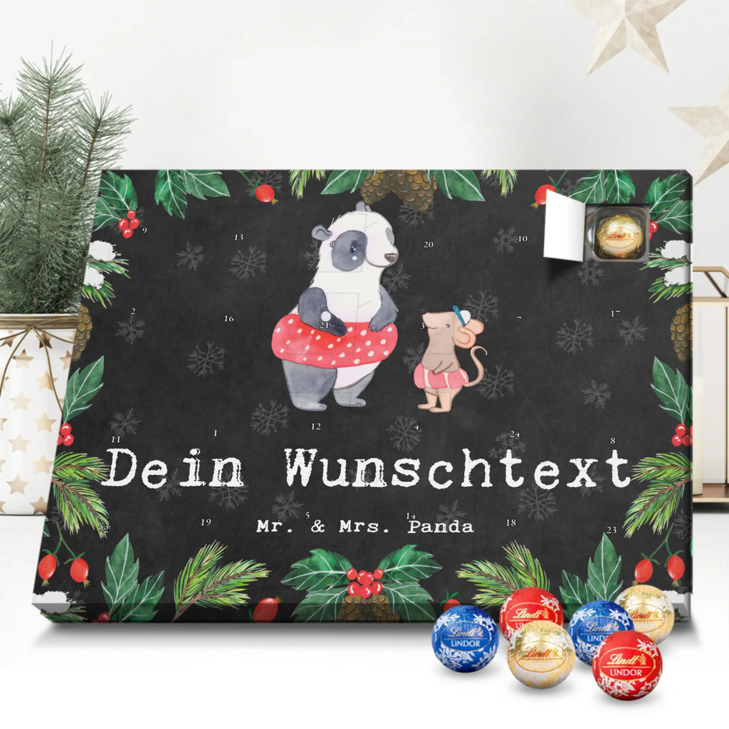 Personalisierter Kugel Markenschokolade Adventskalender Otter Schwimmen Personalisierter Kugel Markenschokolade Adventskalender, Geschenk, Sport, Sportart, Hobby, Schenken, Danke, Dankeschön, Auszeichnung, Gewinn, Sportler, Schwimmen, Schwimmkurs, Wassersport