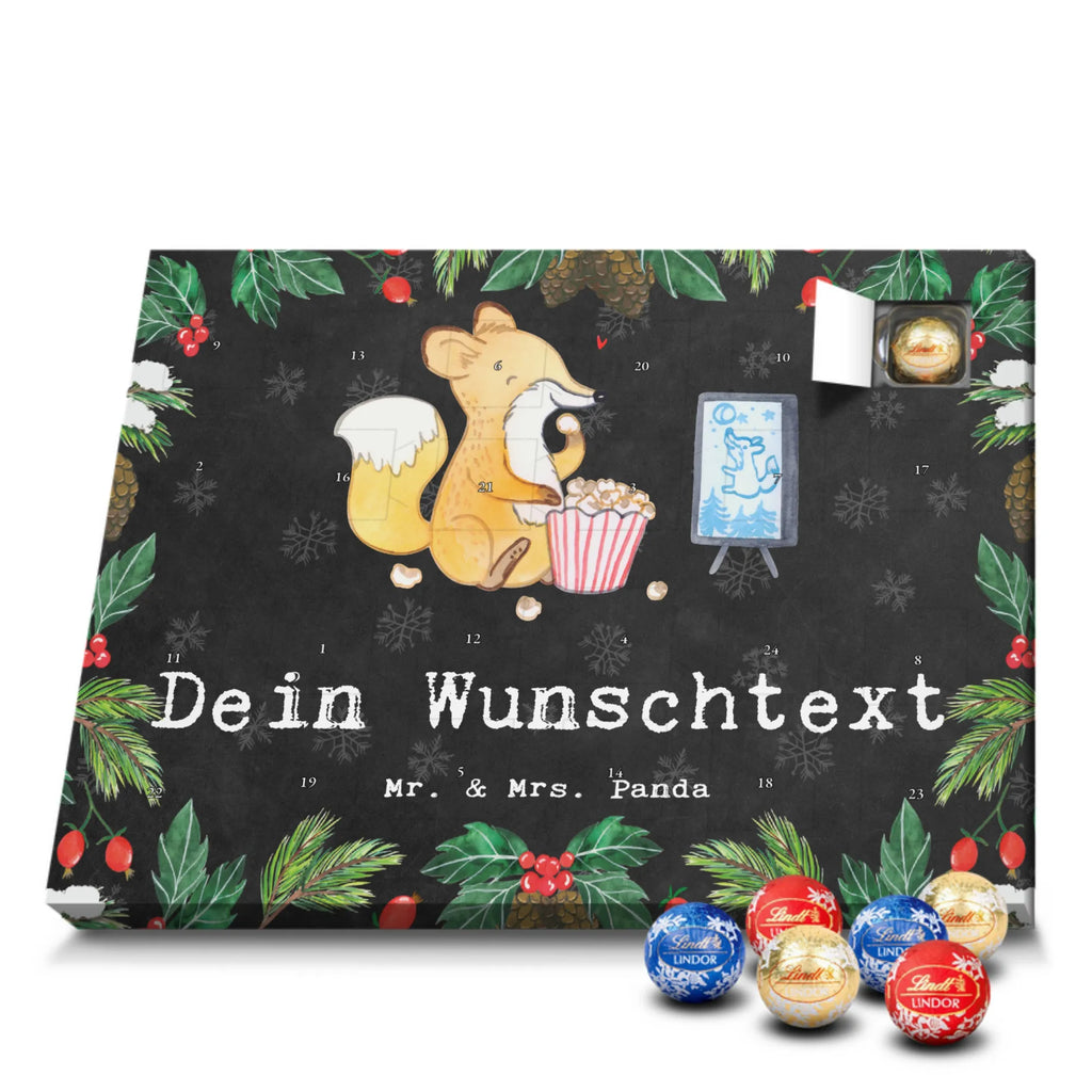 Personalisierter Kugel Markenschokolade Adventskalender Fuchs Filme gucken Personalisierter Kugel Markenschokolade Adventskalender, Geschenk, Sport, Sportart, Hobby, Schenken, Danke, Dankeschön, Auszeichnung, Gewinn, Sportler, Filmabend, Filme gucken, TV, Fernsehen, Kino