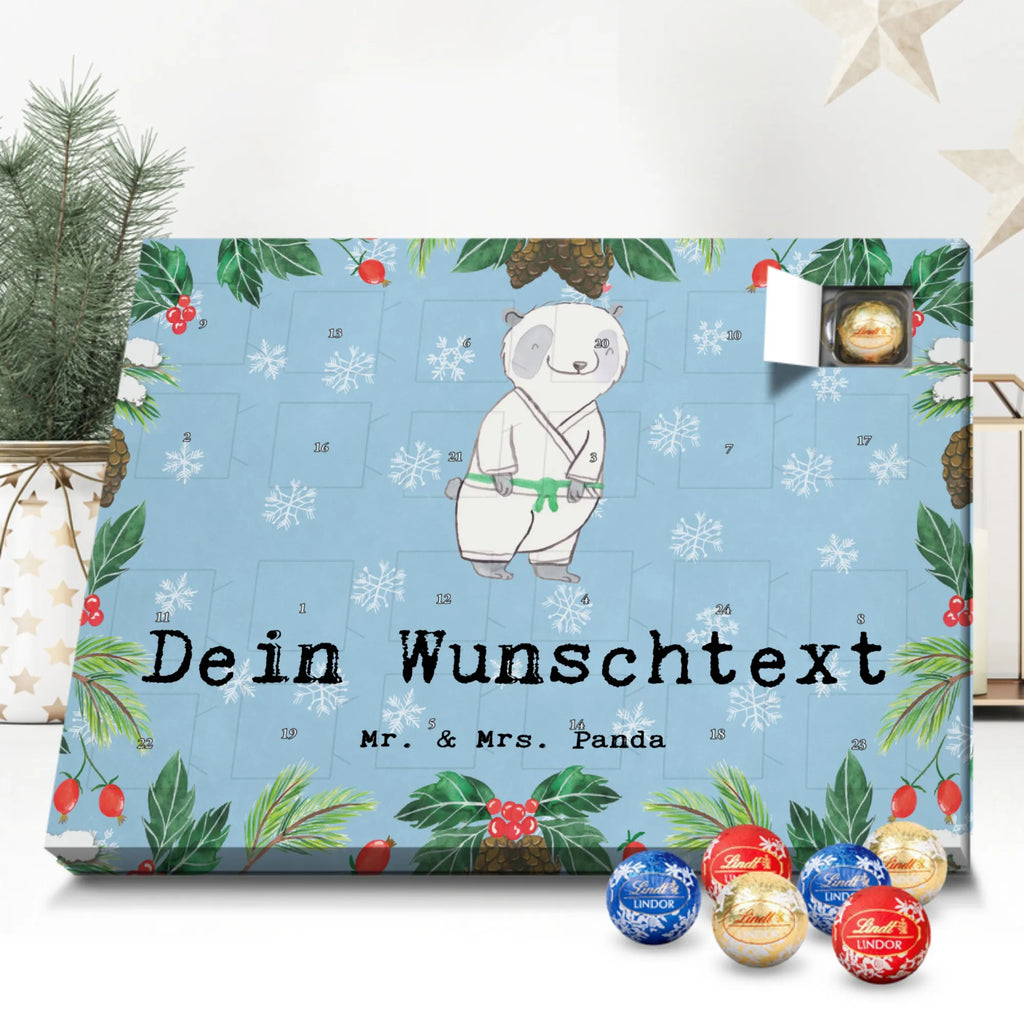 Personalisierter Kugel Markenschokolade Adventskalender Panda Jiu Jitsu Personalisierter Kugel Markenschokolade Adventskalender, Geschenk, Sport, Sportart, Hobby, Schenken, Danke, Dankeschön, Auszeichnung, Gewinn, Sportler, Jiu Jitsu, japanische Kampfkunst, Selbstverteidigung