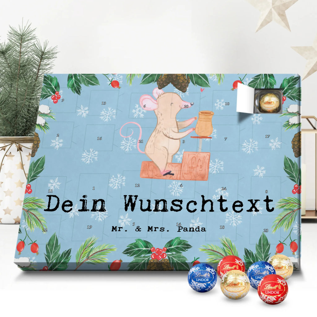 Personalisierter Kugel Markenschokolade Adventskalender Maus Töpfern Personalisierter Kugel Markenschokolade Adventskalender, Geschenk, Sport, Sportart, Hobby, Schenken, Danke, Dankeschön, Auszeichnung, Gewinn, Sportler, Töpfern, Töpferei, Töpferkurs