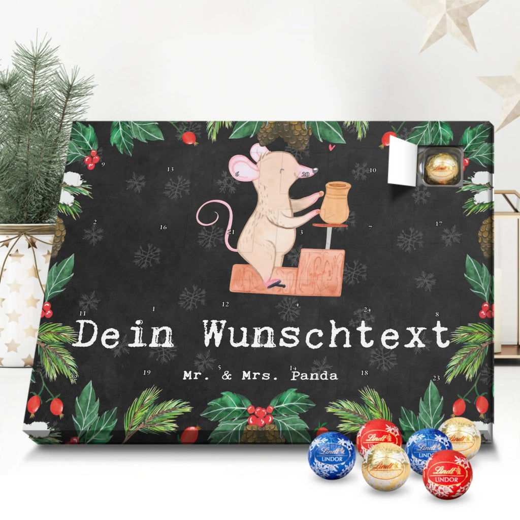 Personalisierter Kugel Markenschokolade Adventskalender Maus Töpfern Personalisierter Kugel Markenschokolade Adventskalender, Geschenk, Sport, Sportart, Hobby, Schenken, Danke, Dankeschön, Auszeichnung, Gewinn, Sportler, Töpfern, Töpferei, Töpferkurs